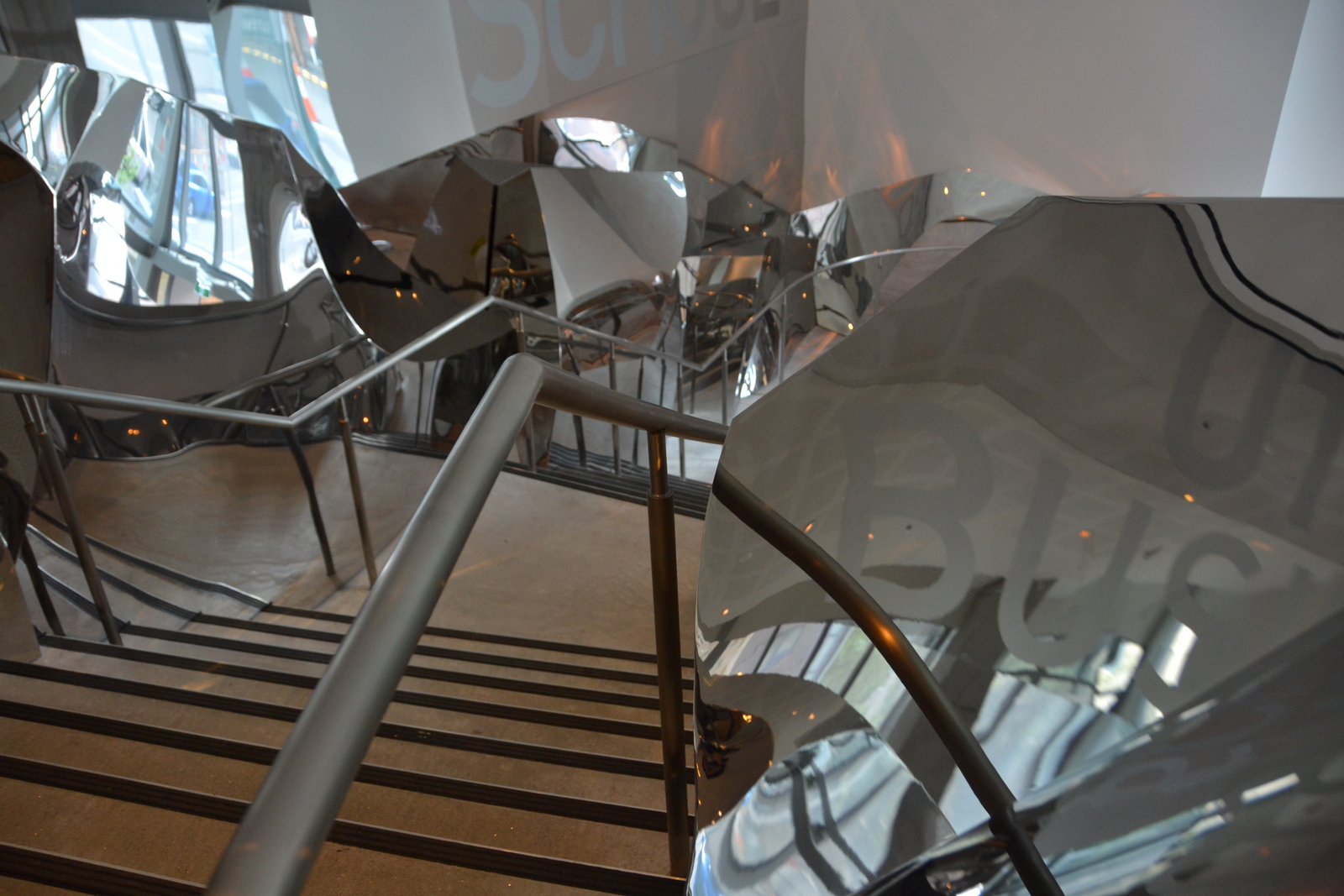 Inside the Frank Gehry-designed Dr Chau Chak Wing of the UTS. Photo Designer's Atelier