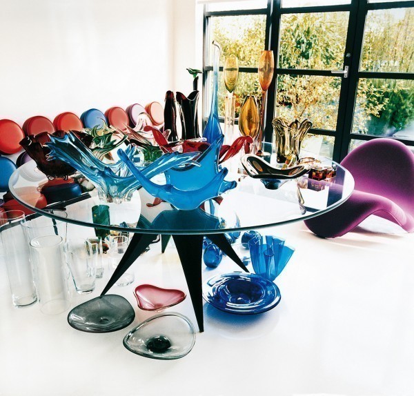 Zaha Hadid's Clerkenwell Penthouse. Courtesy of Architectural Digest, Spain, May 2008. Photograph by Alberto Heraz.