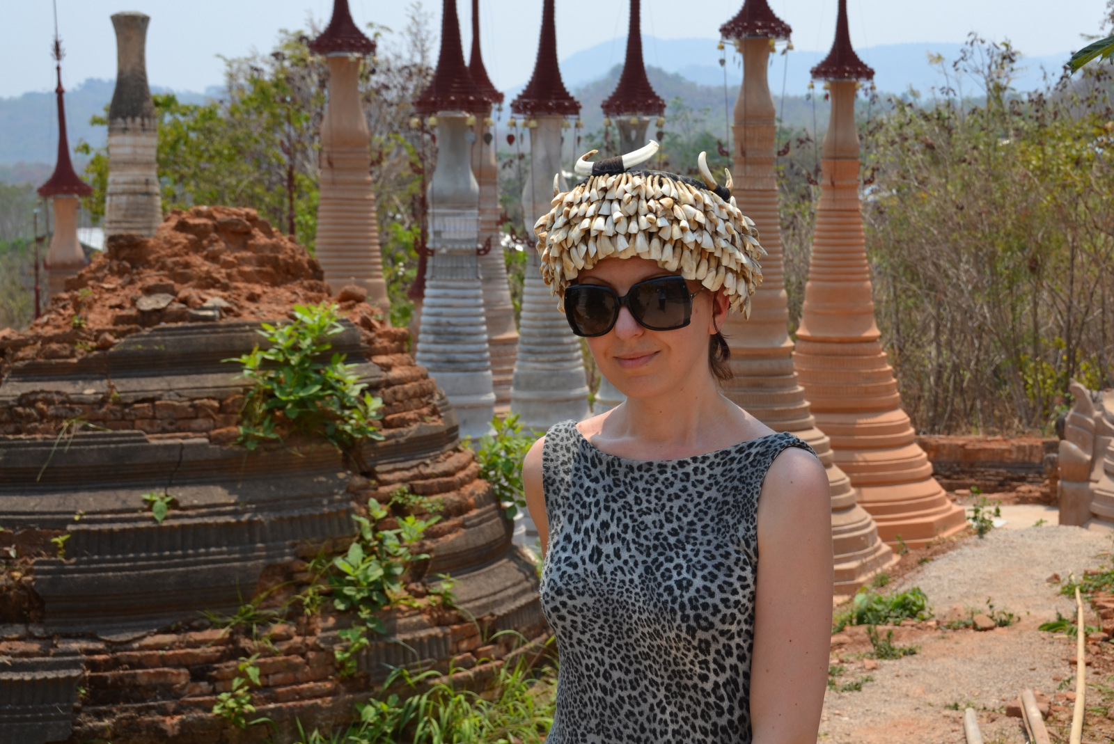 Dagmar in Indein Village near Lake Inle in Myanmar. Photograph Designer’s Atelier.