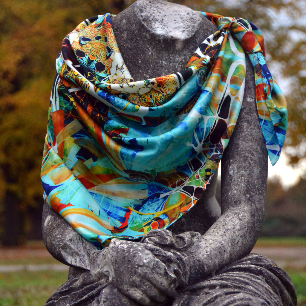 kaleidoscope scarf summer