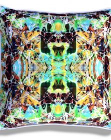 Kaleidoscope Velvet Cushion Spring