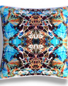 Kaleidoscope Velvet Cushion Summer