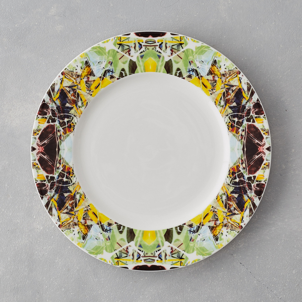 Kaleidoscope Dinner Plate Spring Fine Bone China