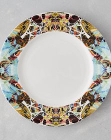 Kaleidoscope Dinner Plate Summer Fine Bone China