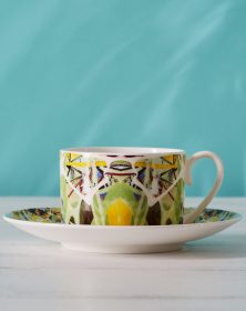 Kaleidoscope Teacup & Saucer Spring